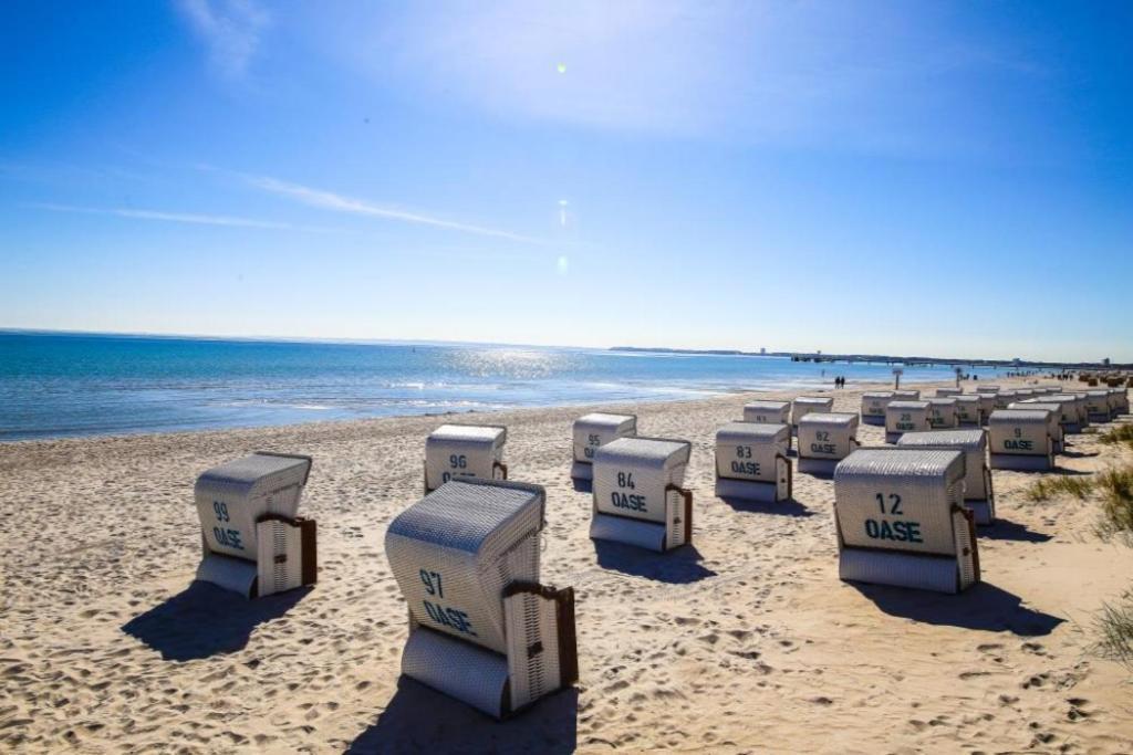 Ferienwohnung Sonnenzeit Scharbeutz Dış mekan fotoğraf